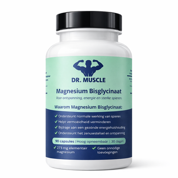 Magnesium Bisglycinaat 90 capsules – Dr. Muscle